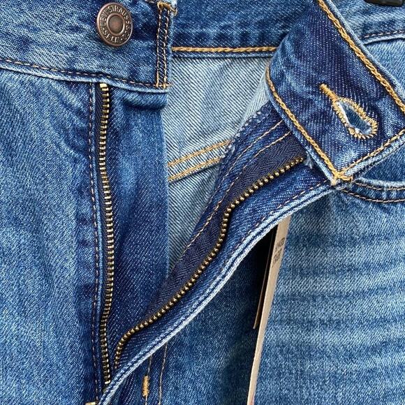 Levi’s High Waisted Relaxed Straight Ripped Jeans Women’s 26 Medium Wash NWT - Picture 7 of 10